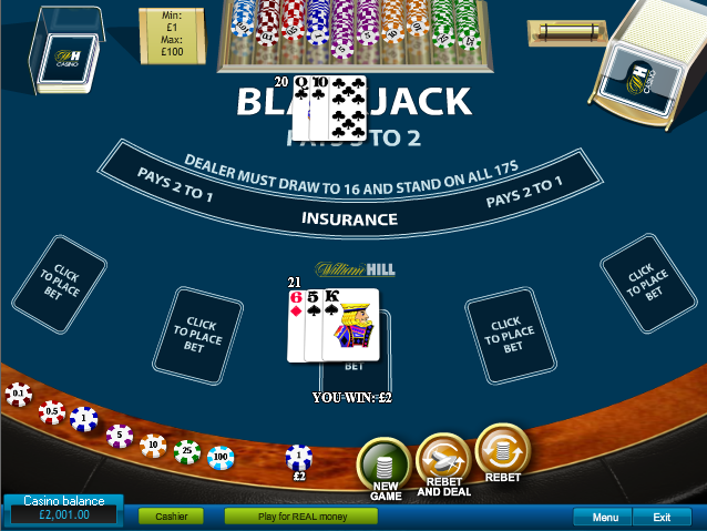 online blackjack